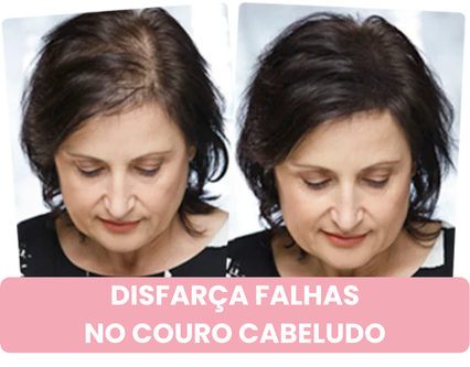 Aura Hair - Preenchimento de Maquiagem Capilar para Cabelos Brancos e Ralos (à prova d’água e suor) Alta Qualidade