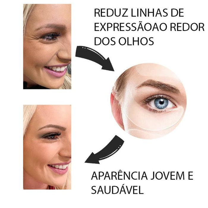 Kit Auralift Clean© - Adesivos Anti-Rugas das famosas (Reutilizável)
